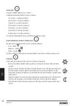 Preview for 42 page of Linea Domo DO153A Instruction Booklet