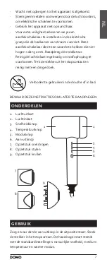 Предварительный просмотр 7 страницы Linea DOMO DO2135HD Instruction Booklet