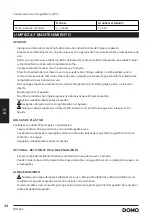 Preview for 44 page of Linea DOMO DO336L Instruction Booklet