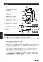 Preview for 44 page of Linea DOMO DO705BL Instruction Booklet