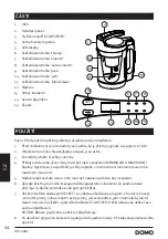 Preview for 54 page of Linea DOMO DO705BL Instruction Booklet