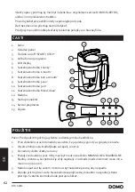 Preview for 62 page of Linea DOMO DO705BL Instruction Booklet