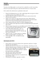 Preview for 14 page of Linea DOMO DO9200IB Instruction Booklet