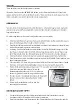 Preview for 26 page of Linea DOMO DO9200IB Instruction Booklet