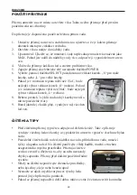 Предварительный просмотр 44 страницы Linea DOMO DO9200IB Instruction Booklet