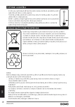 Preview for 26 page of Linea DOMO DO9233TB Instruction Booklet