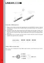 Preview for 6 page of LINEAR LEDS LTL.BL154 Operation Manual