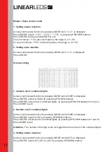 Preview for 13 page of LINEAR LEDS LTL.BL154 Operation Manual