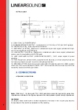 Предварительный просмотр 6 страницы LINEAR SOUND LTS.A650L Operation Manual