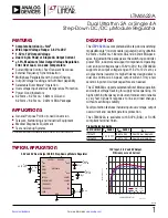 Preview for 1 page of Linear Technology Analog Devices LTM4622A Datasheet