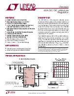 Preview for 1 page of Linear Technology Analog Devices LTM4636-1 Manual