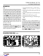 Preview for 7 page of Linear Technology DC116 Series Demo Manual