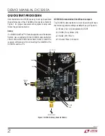 Предварительный просмотр 2 страницы Linear Technology DC1281A Demo Manual