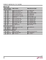 Предварительный просмотр 4 страницы Linear Technology DC1428A Demo Manual