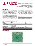 Linear Technology DC1453A Demo Manual preview