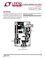 Linear Technology DC1485A Demo Manual предпросмотр