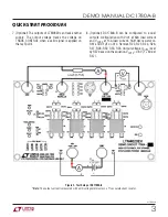 Предварительный просмотр 3 страницы Linear Technology DC1498A Demo Manual