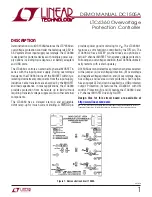 Предварительный просмотр 1 страницы Linear Technology DC1505A Demo Manual