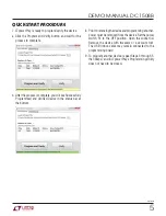 Предварительный просмотр 5 страницы Linear Technology DC1508B Demo Manual