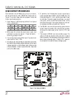 Preview for 2 page of Linear Technology DC1588A Demo Manual