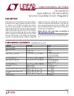 Linear Technology DC1596A Demo Manual preview