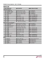 Preview for 6 page of Linear Technology DC1596A Demo Manual