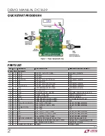 Предварительный просмотр 3 страницы Linear Technology DC1639A Manual