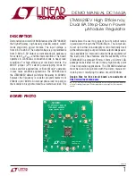 Preview for 1 page of Linear Technology DC1663A Demo Manual