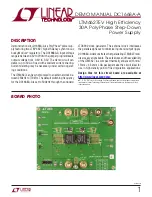 Предварительный просмотр 1 страницы Linear Technology DC1668A-A Demo Manual