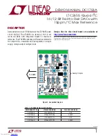 Linear Technology DC1703A Demo Manual preview