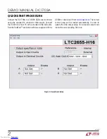 Предварительный просмотр 2 страницы Linear Technology DC1703A Demo Manual