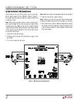 Preview for 2 page of Linear Technology DC1723A Demo Manual