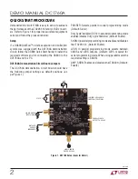 Preview for 2 page of Linear Technology DC1760A Demo Manual