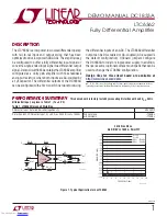 Linear Technology DC1833A Demo Manual preview