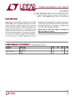 Preview for 1 page of Linear Technology DC1851A Demo Manual