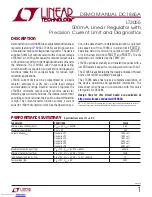 Preview for 1 page of Linear Technology DC1865A Demo Manual