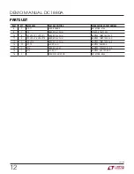 Предварительный просмотр 12 страницы Linear Technology DC1880A Demo Manual