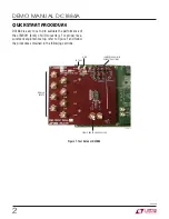 Предварительный просмотр 2 страницы Linear Technology DC1884A Series Demo Manual