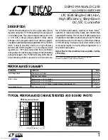 Linear Technology DC193 Demo Manual preview