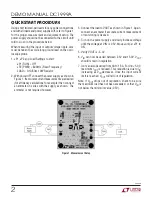 Предварительный просмотр 2 страницы Linear Technology DC1999A Demo Manual