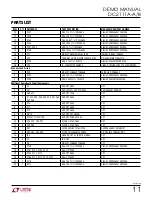 Предварительный просмотр 11 страницы Linear Technology DC2111A-A/B Demo Manual