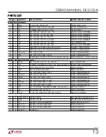 Preview for 13 page of Linear Technology DC2151A Demo Manual