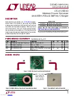 Предварительный просмотр 1 страницы Linear Technology DC2181A-A Demo Manual