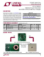 Предварительный просмотр 1 страницы Linear Technology DC2181A Series Demo Manual