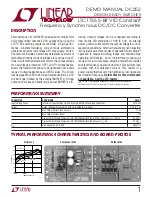 Preview for 1 page of Linear Technology DC252 Demo Manual