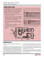 Preview for 4 page of Linear Technology DC252 Demo Manual