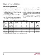 Preview for 2 page of Linear Technology DC2541A Demo Manual