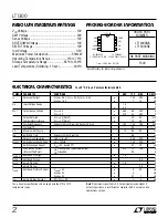 Предварительный просмотр 2 страницы Linear Technology LT1300 Manual