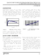 Preview for 1 page of Linear Technology LT1374CFE Quick Start Manual