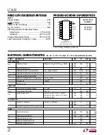 Предварительный просмотр 2 страницы Linear Technology LT1425 Manual